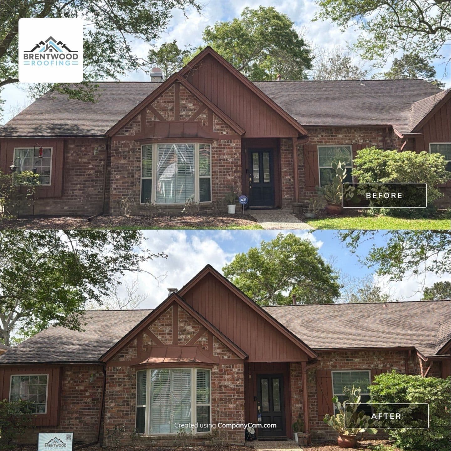 Gallery photos for Class 4 Roof Upgrade and Custom Chimney Top in Friendswood: Image #3